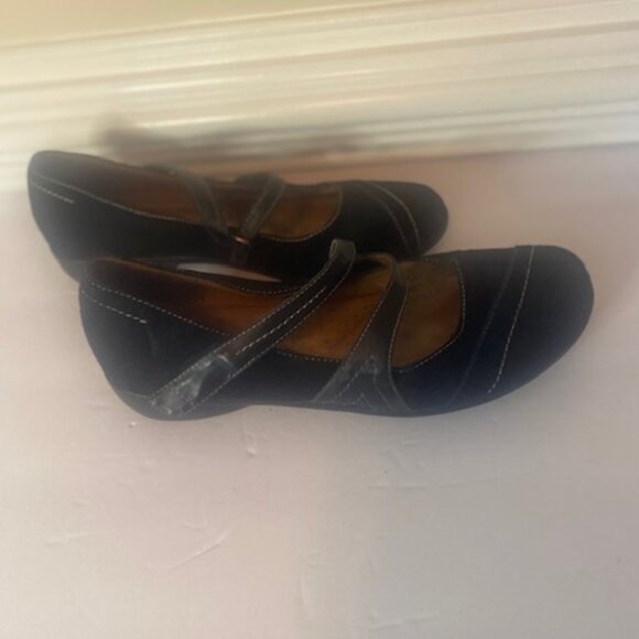 Naturalizer Nelson Black Suede, Mary Jane, Comfort women's shoes, size 9M - Picture 6 of 9